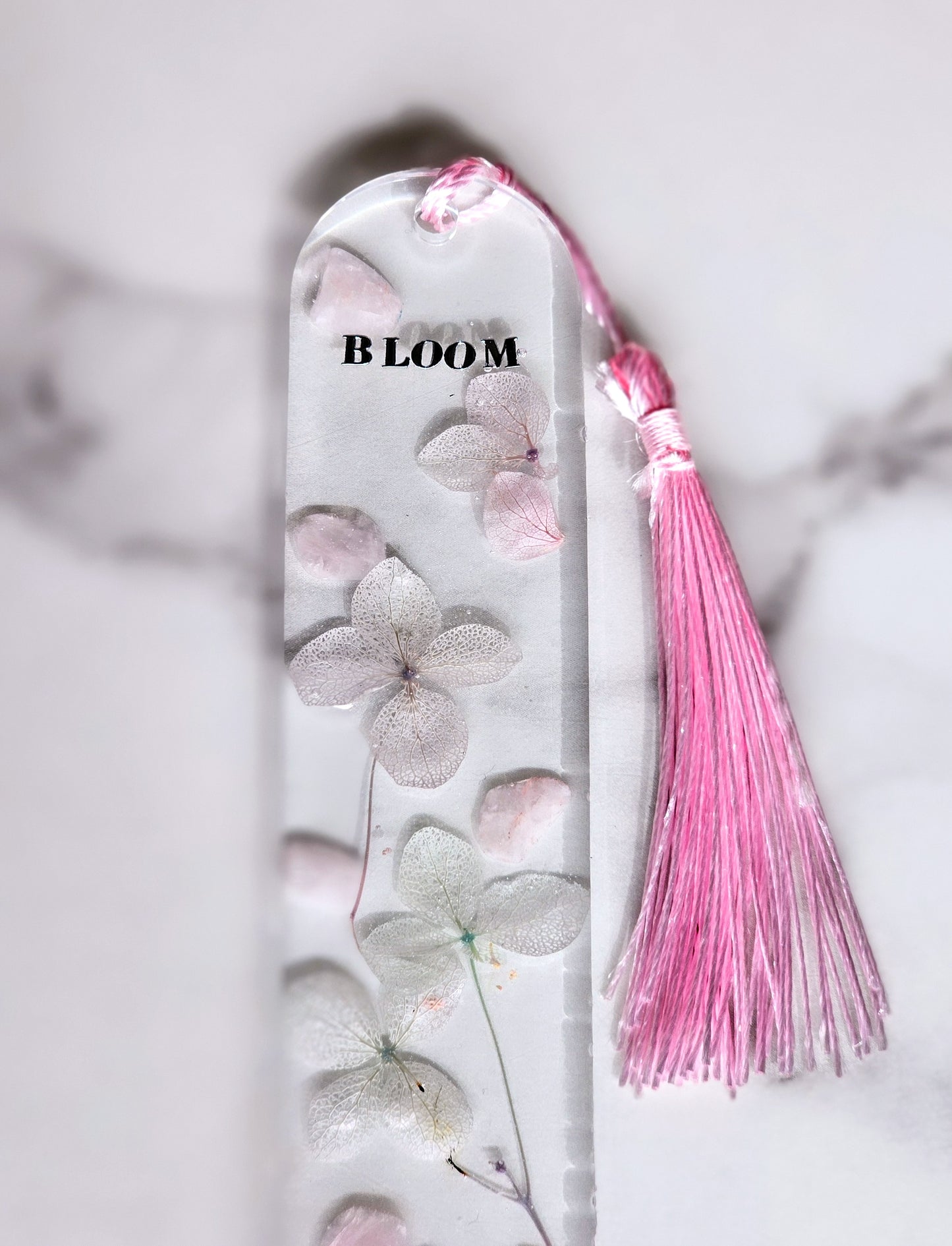 Floral bloom handmade bookmarks