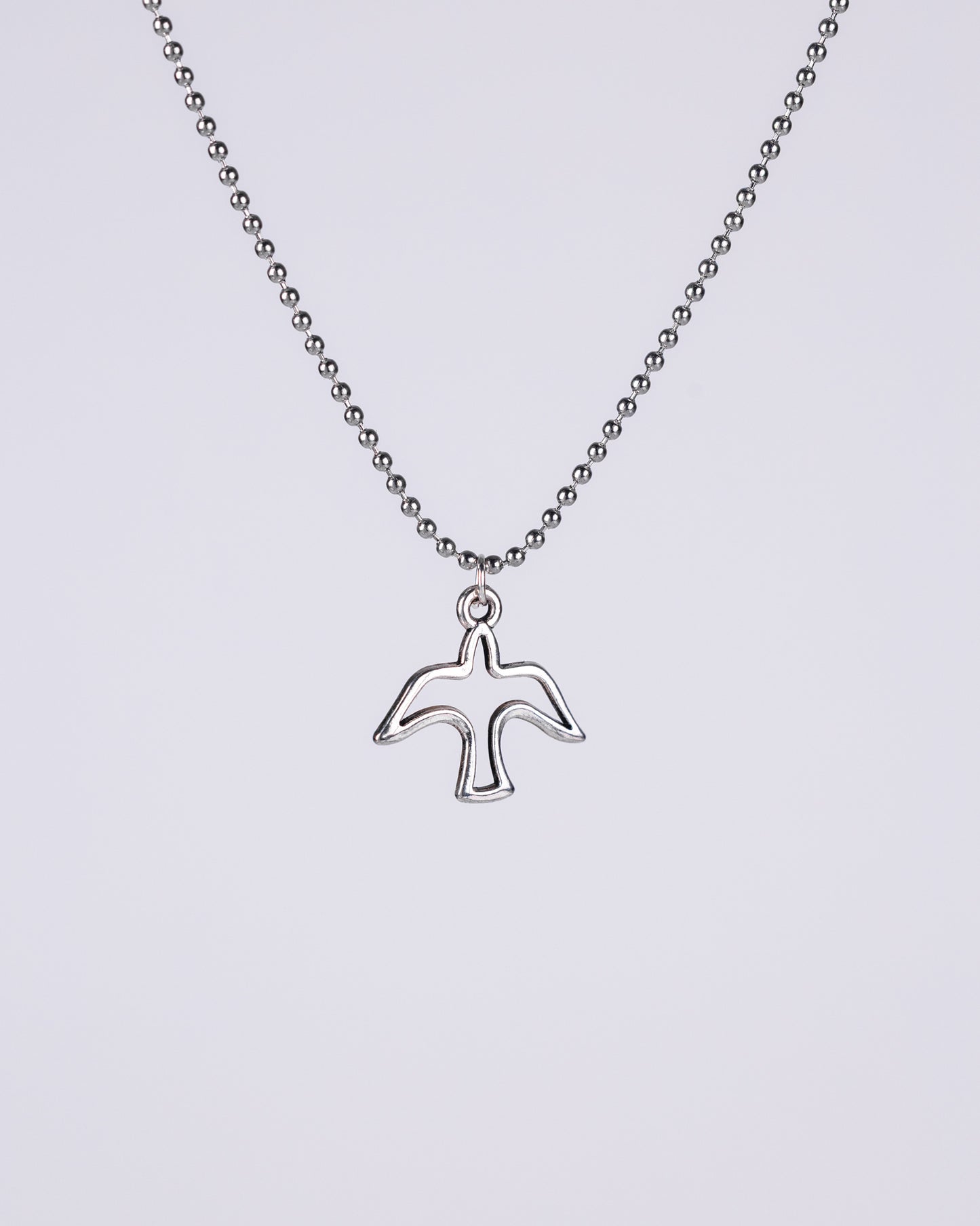 Ensemble de bijoux en acier inoxydable avec colombe 