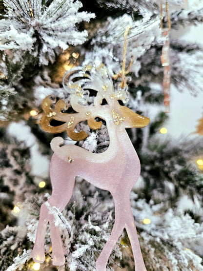 Handmade Reindeer Christmas ornaments