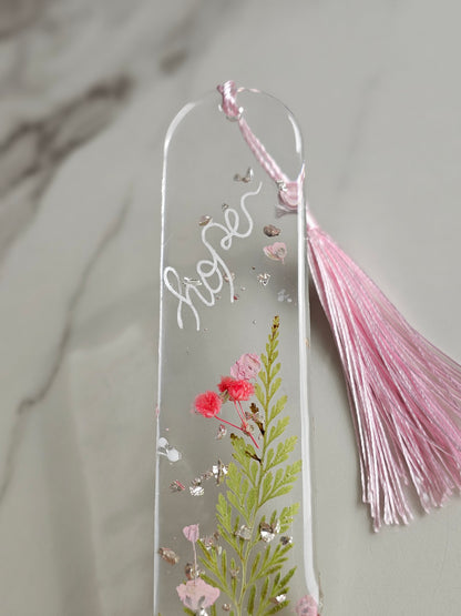 Floral bloom handmade bookmarks